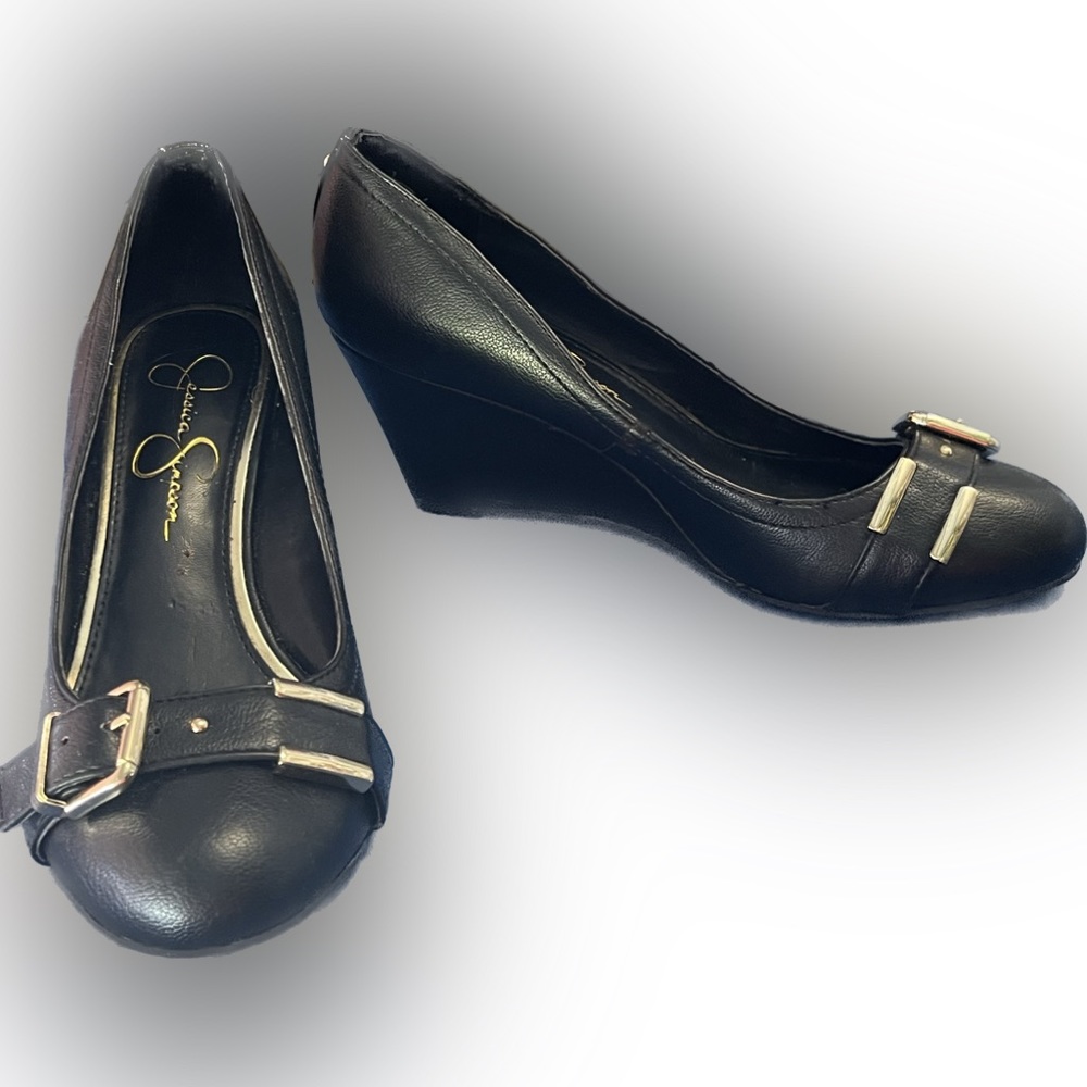 JESSICA SIMPSON Wedged Heel Shoes Size 7